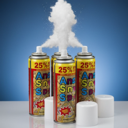 Party Snow Spray - Festive Celebratory Foam for Events & Gatherings