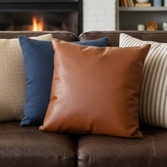 Pillow Covers, Couch Pillows Cover, Soft Decorative Pillow Covers, Pillowcase for Bed Sofa Chair Bedroom Home Farmhouse Decor Living Room Home Decor (60 × 60 CM)