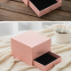 Preserved Eternal Rose Flower Gift Box Drawer with I Love You & Artificial 9 Pcs Rose (1 Set)