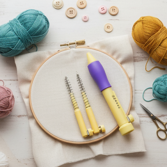 Punch Needle, DIY Craft Punch Needle Set (1 Set)