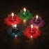 Reflection Diya Combo Plastic Candle Cup with Multi Shape, Diwali (12 Pcs Set)
