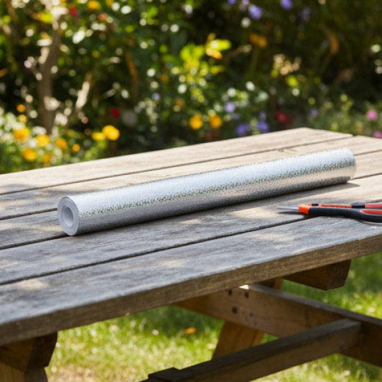 Self-Adhesive Wallpaper Aluminum Foil Wall Paper (60×200 Cm / Mix Design)