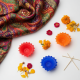 Silicone Diya for Diwali Attractive Design Colourful Diya Combo, Diwali (6 Pcs Set)