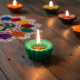 Silicone Diya for Diwali Attractive Design Colourful Diya Combo, Diwali (Mix Design /1 Pc)