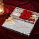 Valentine Day Gift Set Scented Rose Flowers Pack with Teddy