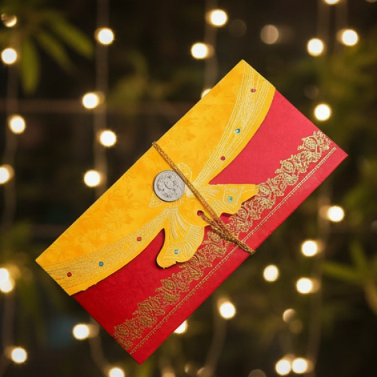 Wedding Gift Card / Cover (1 Pc / Multicolour)